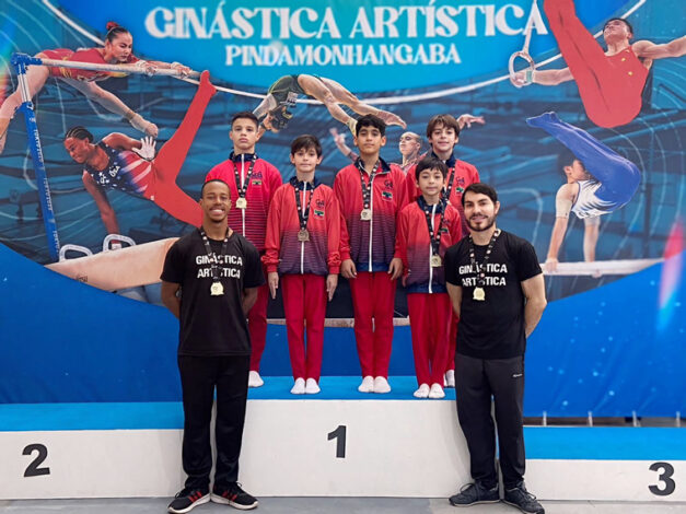 Pindamonhangaba no pódio.