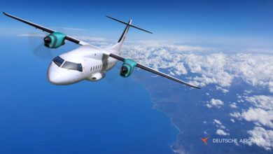 Projeção da Aeronave D328eco