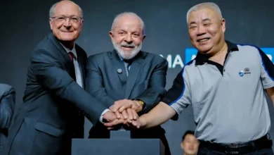 Inauguração de uma montadora chinesa (GWM) de carros elétricos e híbridos na cidade de Iracemápolis (SP)
