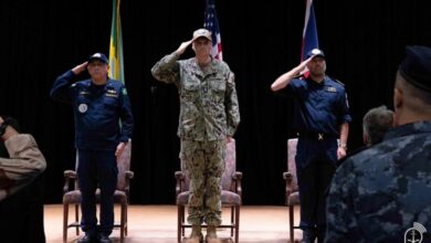 Liderança brasileira coordenou navios e aeronaves de 11 países para garantir a segurança em rotas estratégicas do Oriente Médio Fonte: Agência Marinha de Notícias Acesse: https://www.agencia.marinha.mil.br/