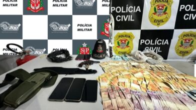 Apreensão feita em Guaratinguetá.