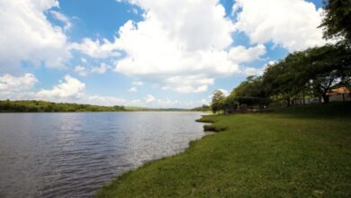 Represa do Patrimônio, em Brotas (Foto: Douglas Piton / Setur-SP)