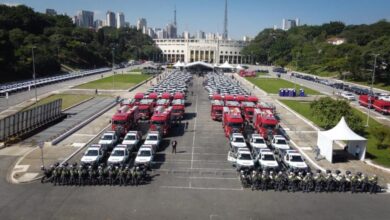 Todas as viaturas, armas e equipamentos serão distribuídos na capital paulista, Grande São Paulo e no interior do estado, Foto: Pablo Jacob/Governo do Estado de SP