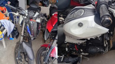 Motocicletas recuperadas em operação contra roubo em Pindamonhangaba