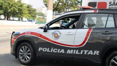 A ação contou com efetivo de 164 policiais e teve apoio de 85 viaturas Foto: Divulgação/Governo de SP