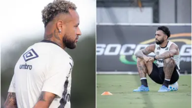 Sem Neymar e Gabigol, Santos abre 2 a 0, mas só empata com Bahia na Fonte Nova