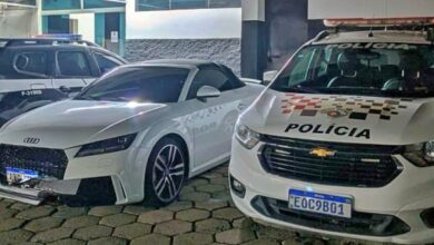 Automóvel foi abordado durante patrulhamento e encaminhado à Central de Flagrantes