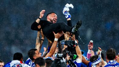 O técino Francesco Farioli foi um dos grandes obreiros do triunfo dos dragões Foto FC Porto