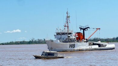 Aumento do calado na área do “Arco Lamoso” amplia a capacidade de navegação, impulsiona a exportação de cargas e fortalece a economia na região amazônica. (Foto: Marinha do Brasil)