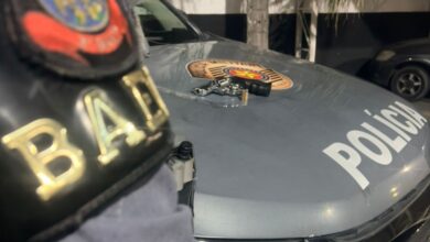 Arma apreendida em Pindamonhangaba