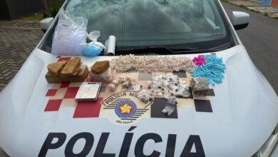 Polícia localiza esconderijo de drogas e apreende mais de 3 kg de entorpecentes