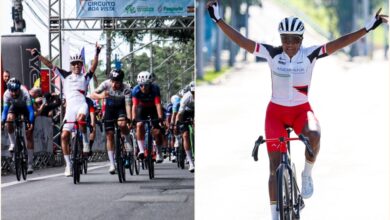 Ciclistas da equipe de Pindamonhangaba