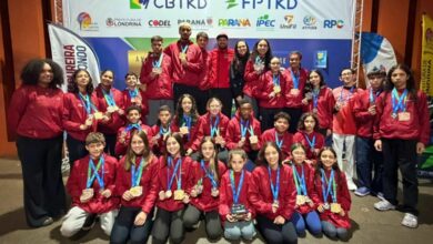Pindamonhangaba conquista sete ouros e 24 medalhas na seletiva do Brasileiro de Taekwondo