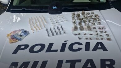 Uma das apreensões feita pela Polícia Militar. (Foto:Divulgação/PM)