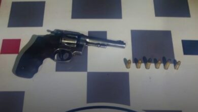 arma apreendida