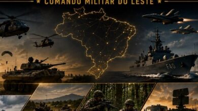 Exercício Membeca 2026 mobiliza 4,5 mil militares e 200 viaturas no Rio, com artilharia, fogo real e defesa antidrone.