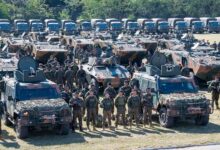 Exercício de Campanha Membeca, adestramento do Comando Militar do Leste, treinamento da 1ª Divisão de Exército