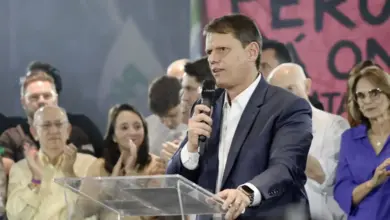 Partido Republicanos confirmou, neste sábado (1), durante convenção na capital paulista, a candidatura de Tarcísio de Freitas para reeleição no cargo de governador do estado de São Paulo
