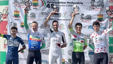 Renan Vieira leva Pindamonhangaba ao pódio no Campeonato Catarinense de Ciclismo